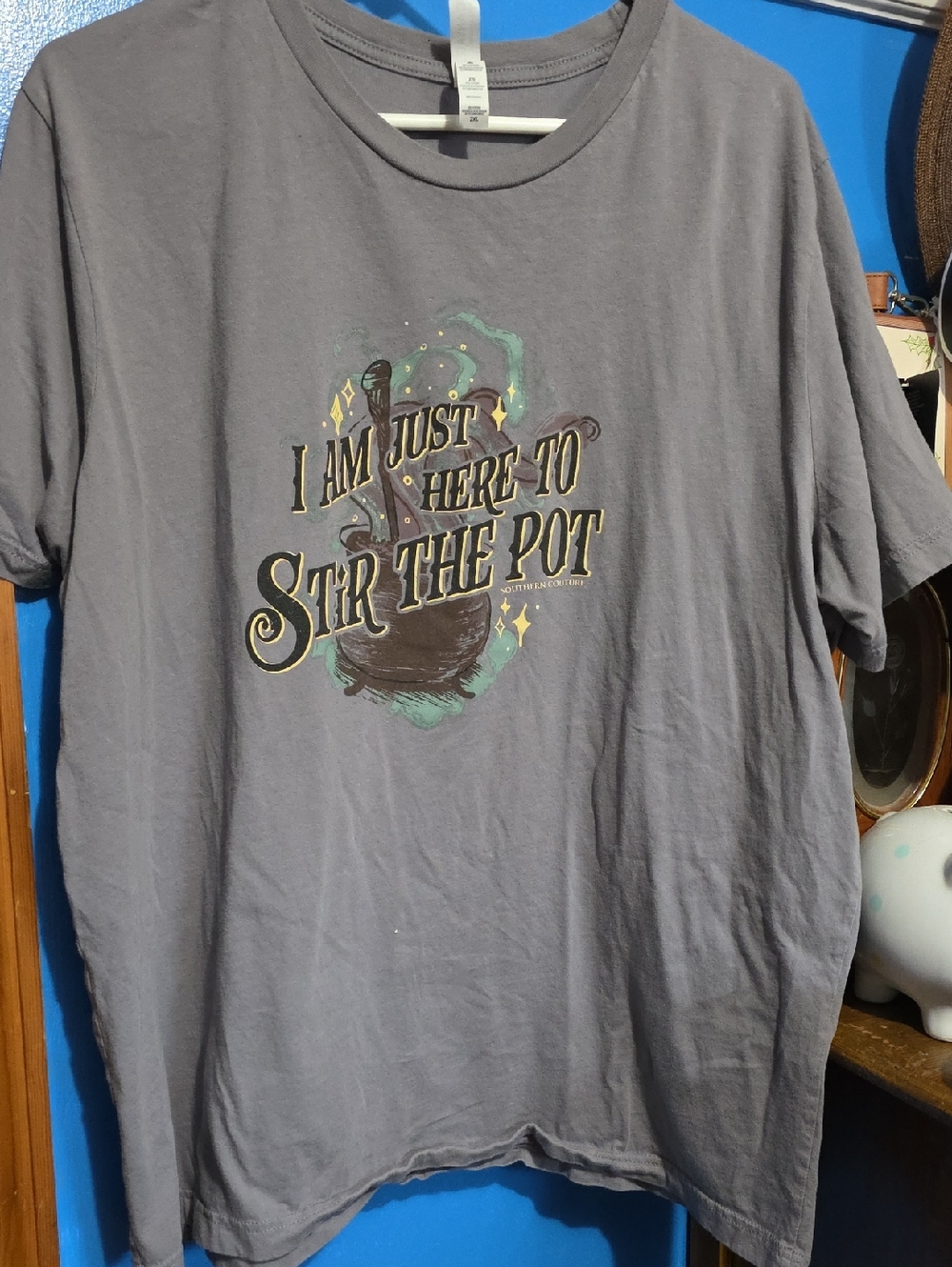 Bella Canvas Slate Gray Crewneck Tee